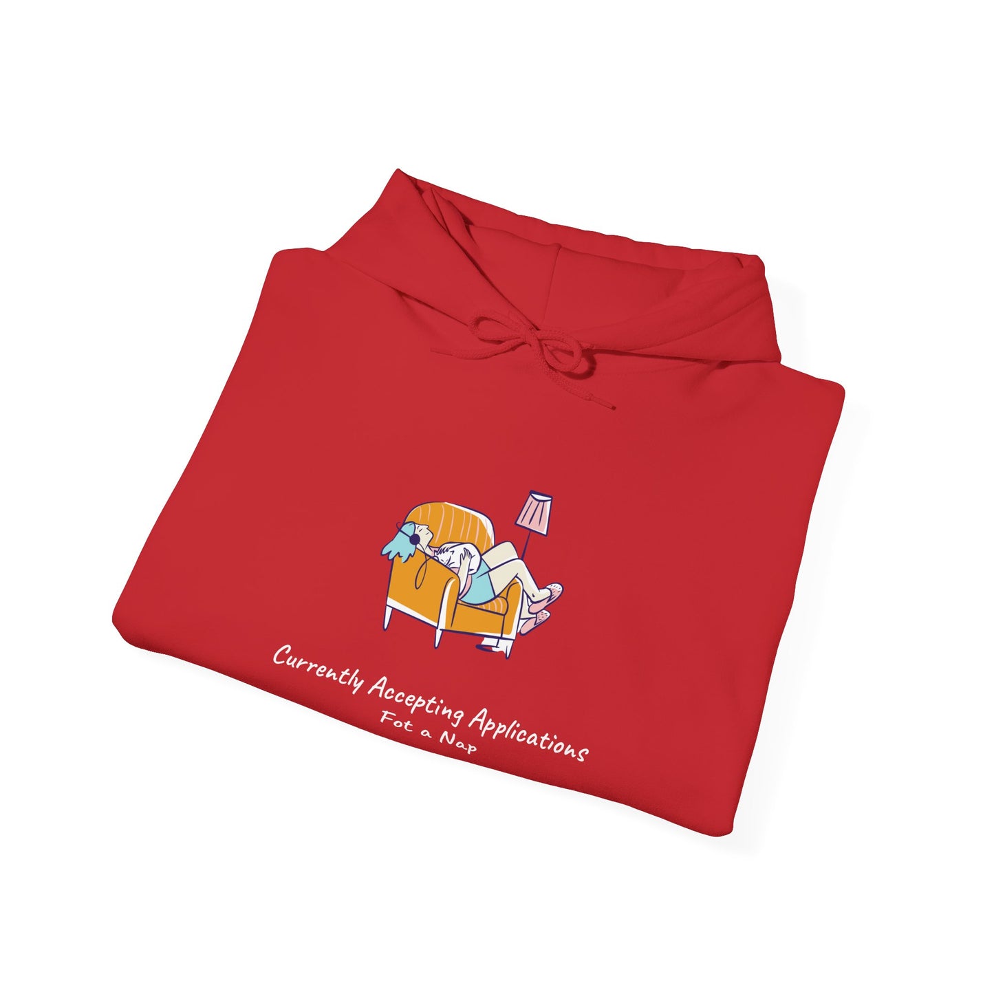 "Accepting Applications for a Nap" Hoodie | Anxiously Ever After