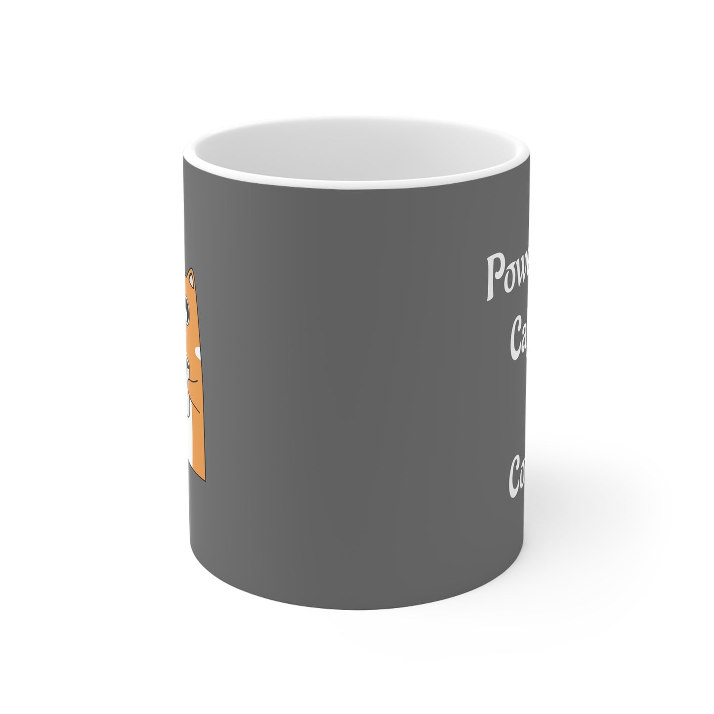 "Powered by Caffeine and Cortisol" Mug | Anxiously Ever After