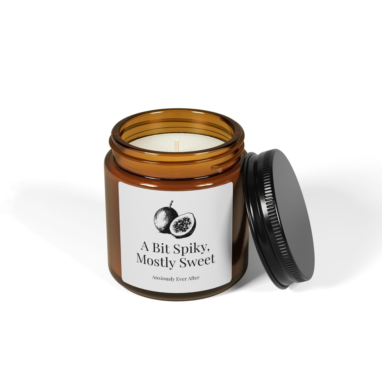 "A Bit Spiky, Mostly Sweet" Soy Wax Candle | Anxiously Ever After
