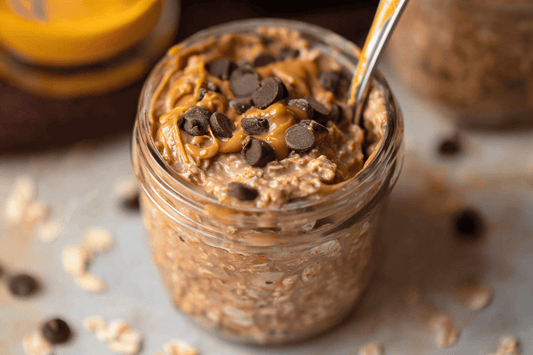 Chocolate Peanut Butter Overnight Oats