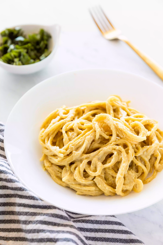 Plain Pasta with Butter & Nutritional Yeast