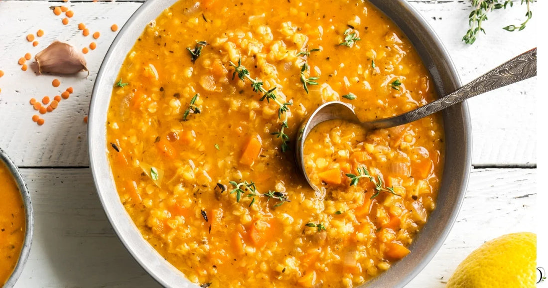 Red Lentil & Carrot Soup