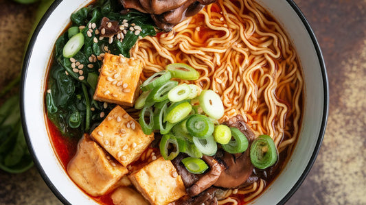 Quick Miso & Tofu Ramen Bowl