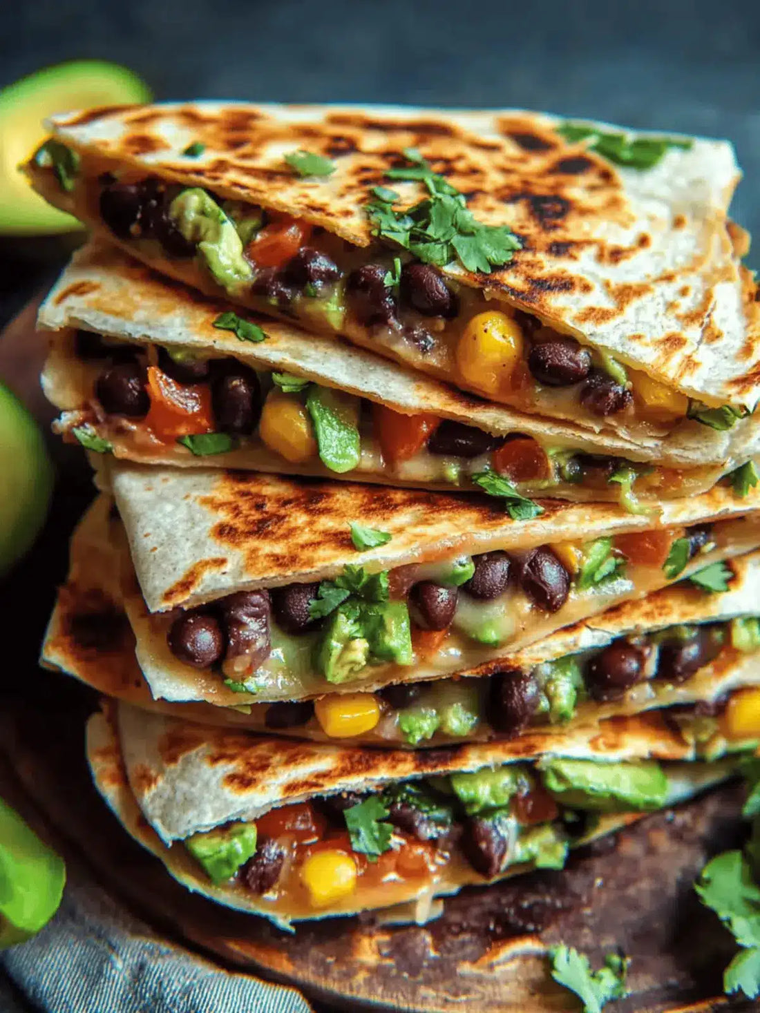 Avocado & Black Bean Quesadilla