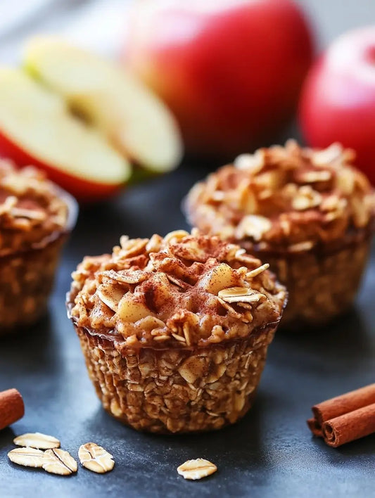 Apple & Cinnamon Baked Oat Cups