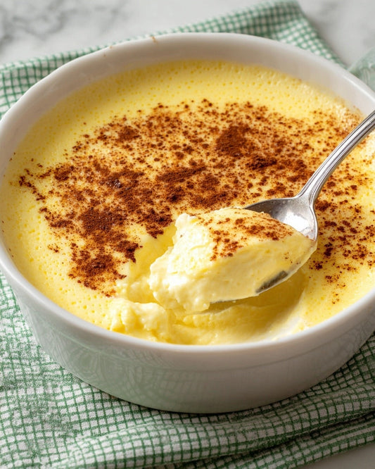 Baked Custard with Nutmeg