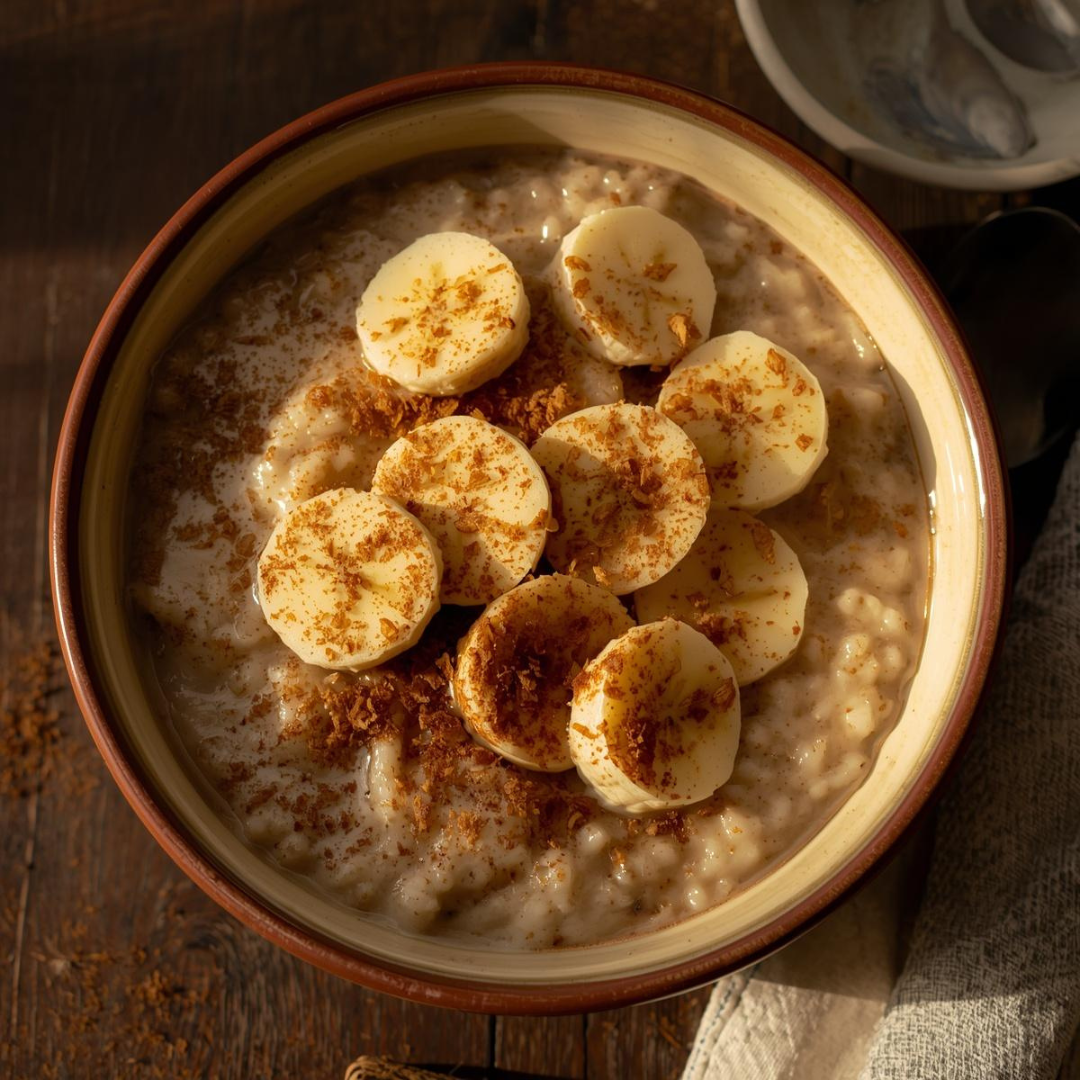 Banana & Cinnamon Buckwheat Porridge