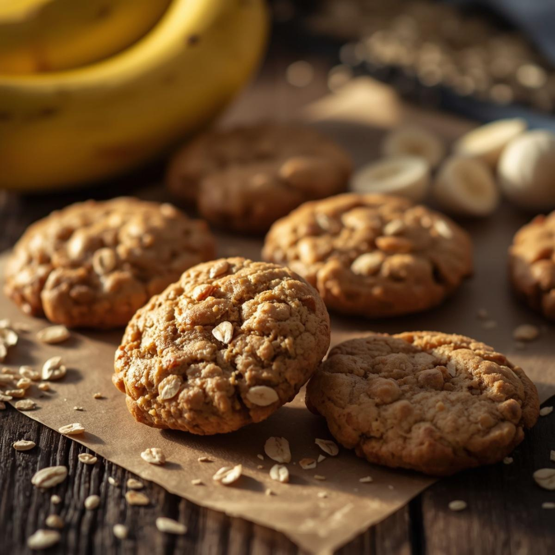 Banana & Oat Breakfast Cookies