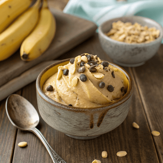 Banana & Peanut Butter "Nice" Cream