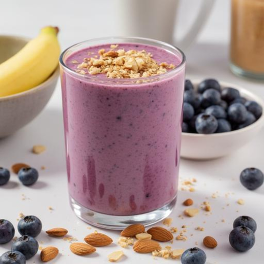 Blueberry & Almond Butter Smoothie