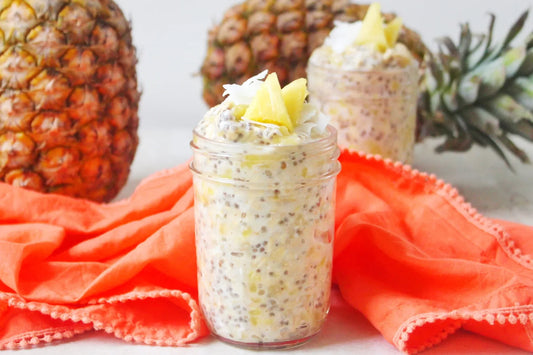 Piña Colada Overnight Oats
