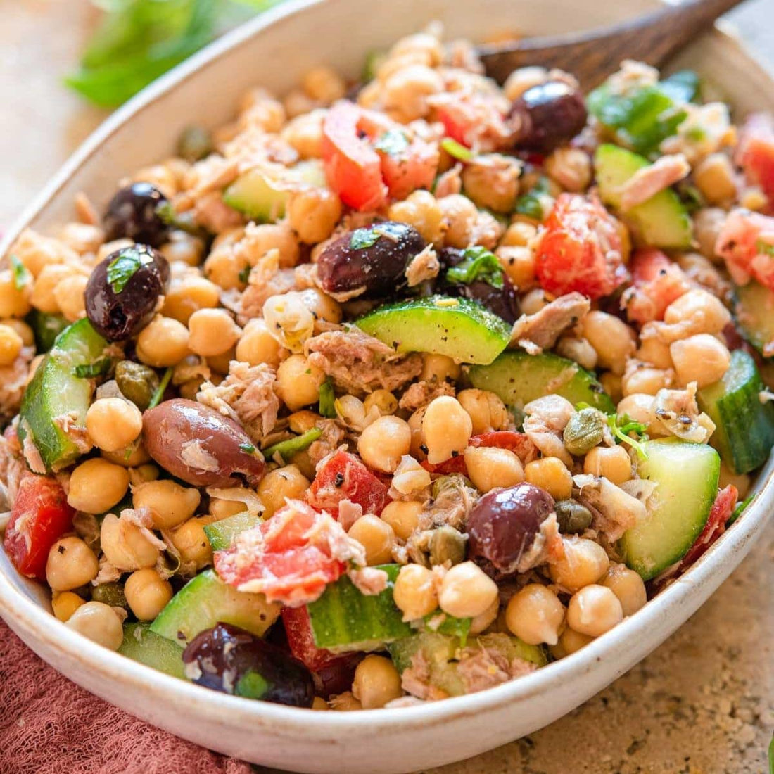 Chickpea & Tuna "Pantry Niçoise"