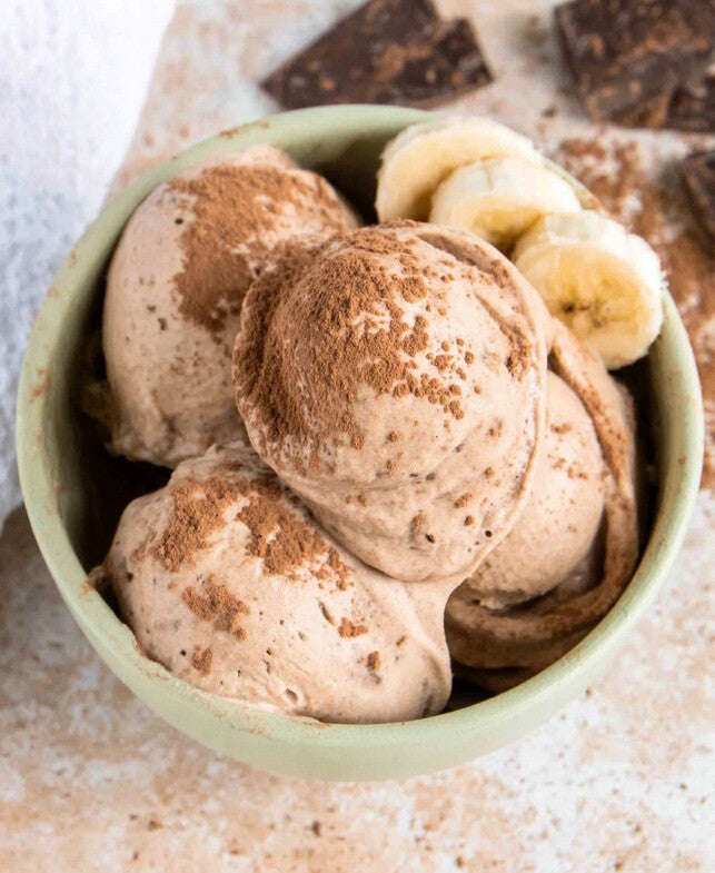 Chocolate & Banana Soft-Serve (Nice Cream)