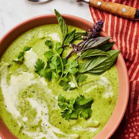 Creamy Coconut & Courgette Soup