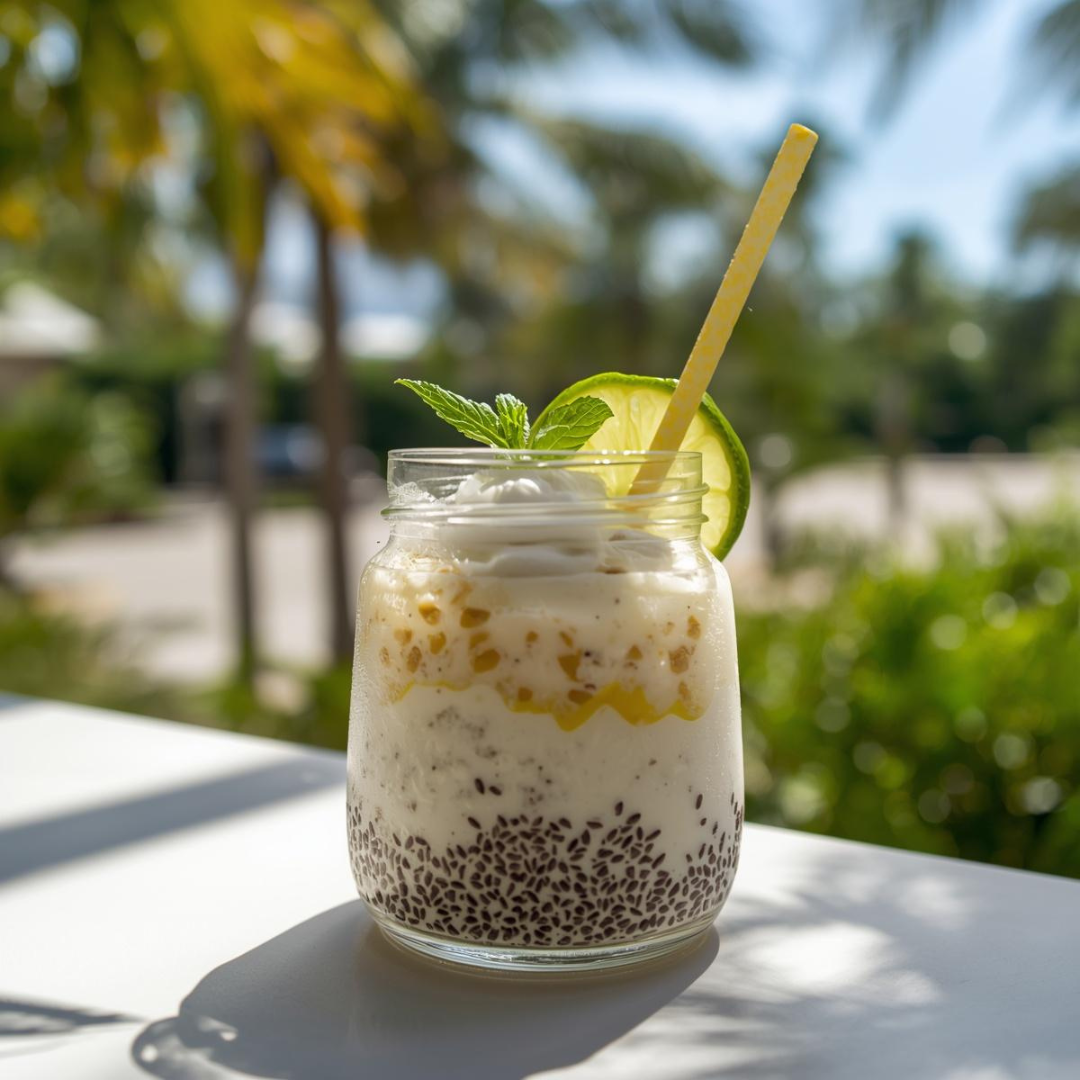 Coconut & Lime Chia Pudding