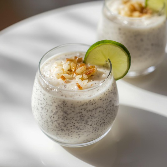 Coconut & Lime Chia Pudding