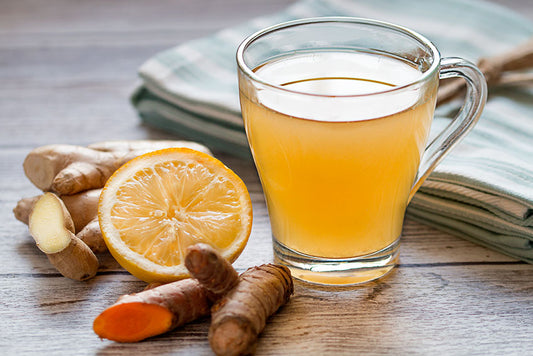 Fresh Turmeric & Ginger Tea