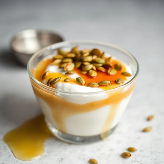 Greek Yoghurt with Honey & Toasted Seeds