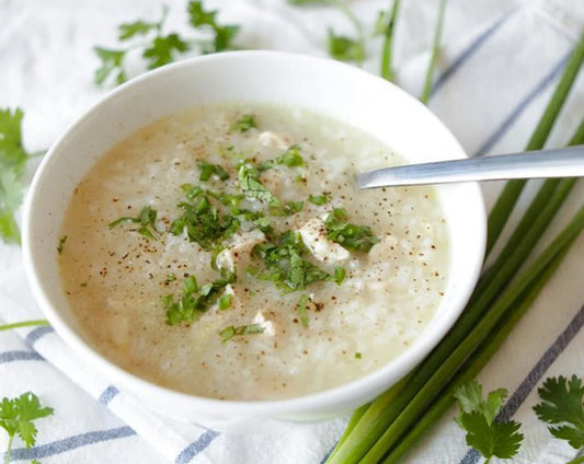 Gut-Soothing Chicken & Ginger Congee