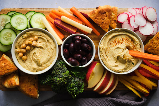 Classic Hummus & Crunchy Veg Plate