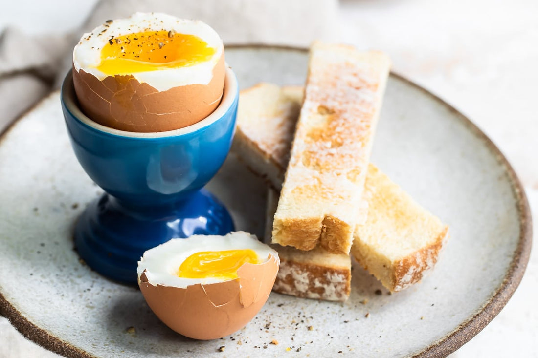 Soft-Boiled Egg with Toast Sticks (Pre-Cut)