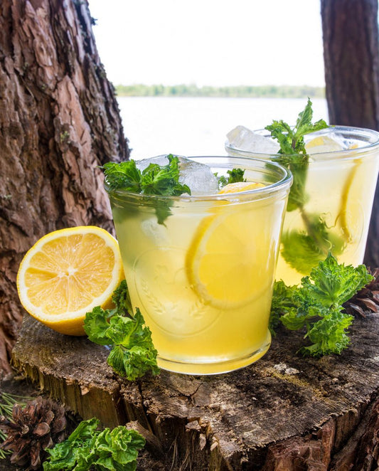 Iced Green Tea with Lemon & Honey