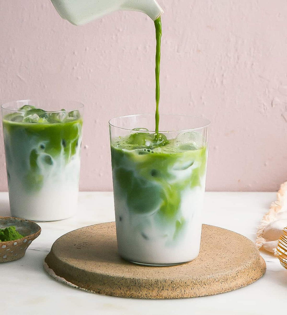 Iced Matcha Latte (Gut-Friendly Version)