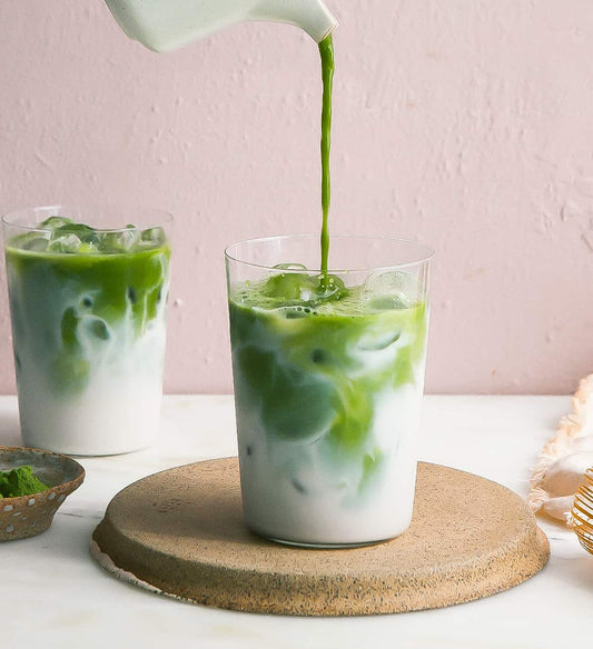 Iced Matcha Latte (Gut-Friendly Version)