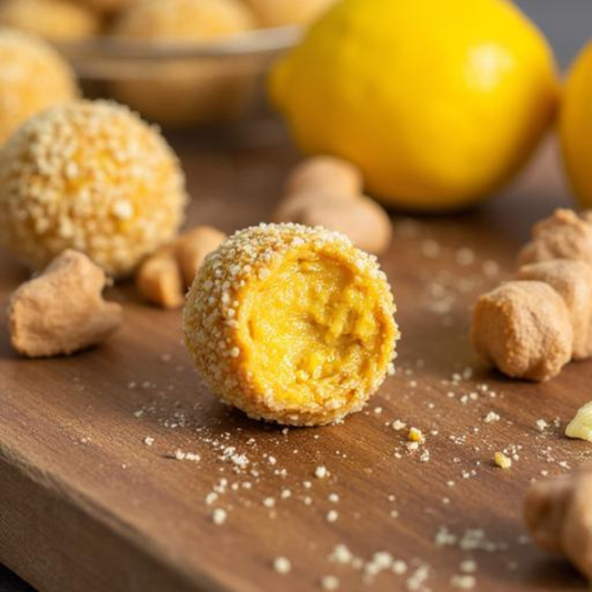 Lemon & Ginger Energy Balls