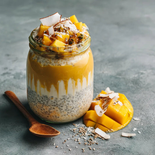 Creamy Coconut & Mango Overnight Buckwheat