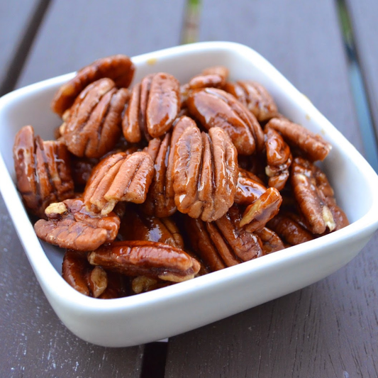 Maple Roasted Pecans