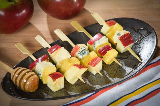 Cheese & Apple Skewers (Deconstructed)