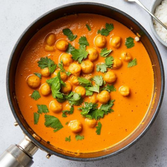 One-Pot Creamy Coconut & Chickpea Curry