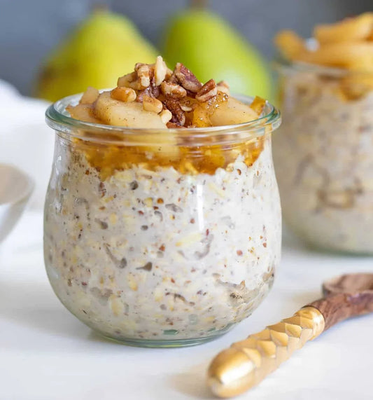 Pear & Vanilla Overnight Oats