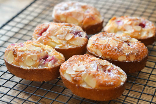 Raspberry & Almond Friands