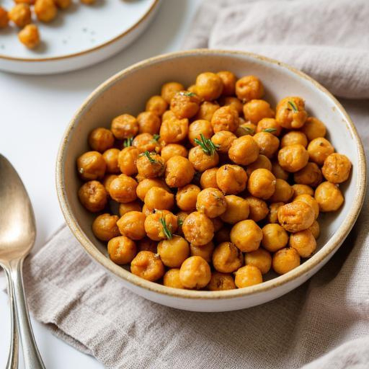 Rosemary & Sea Salt Roasted Chickpeas