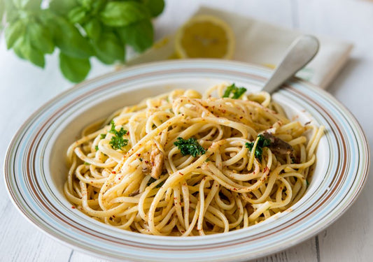 Sardine & Lemon Spaghetti