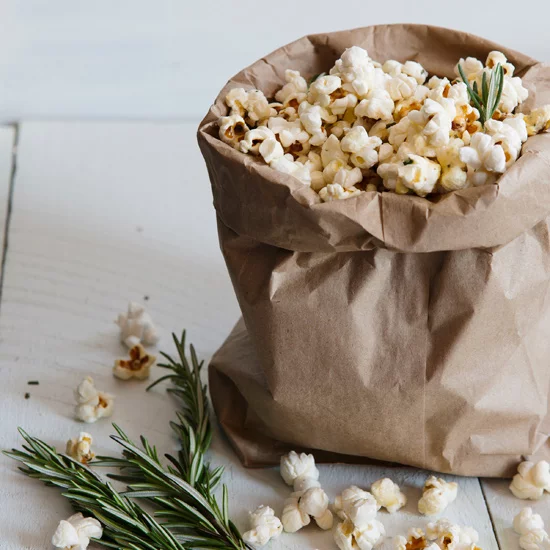 Sea Salt & Rosemary Popcorn