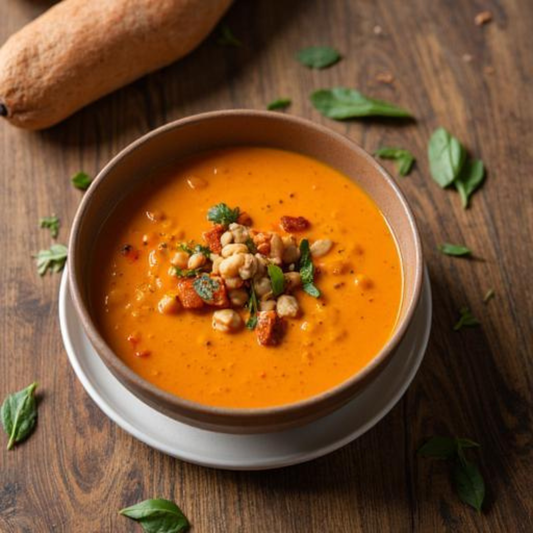Soothing Sweet Potato & Peanut Stew