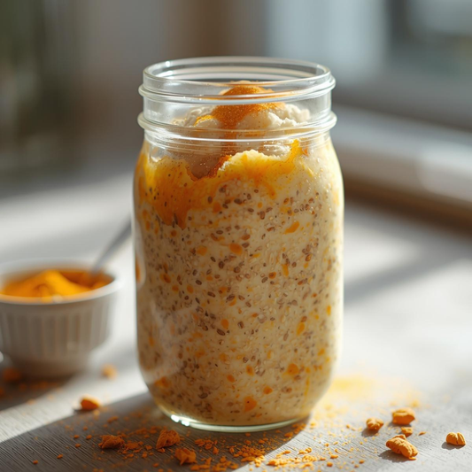 Turmeric & Ginger Overnight Oats