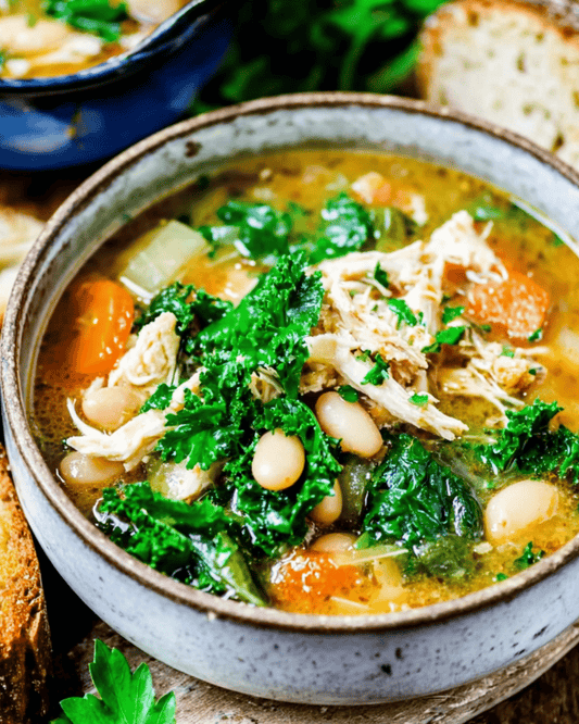 One-Pot Tuscan Chicken & Beans