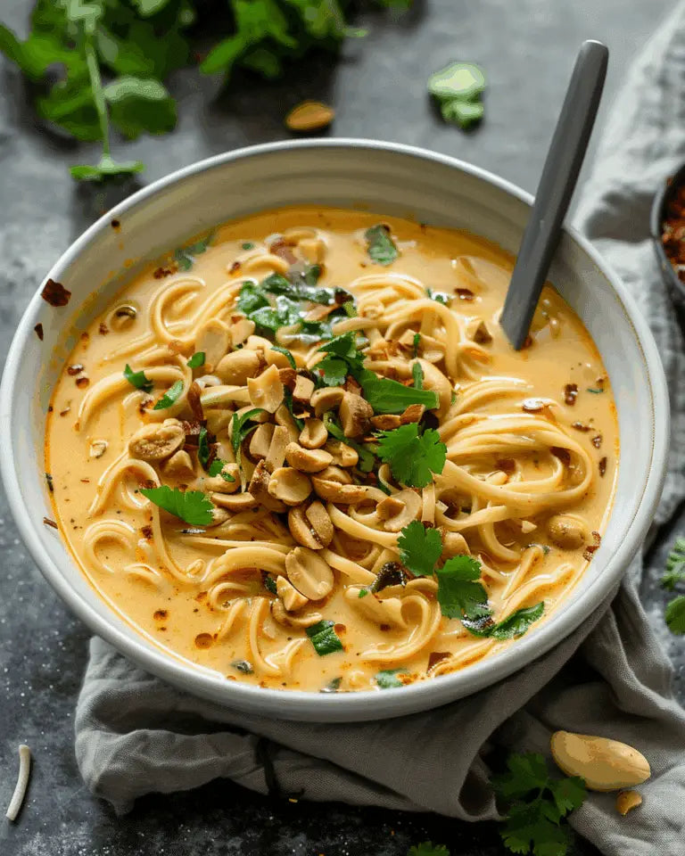 Instant Rice Noodle & Peanut Broth