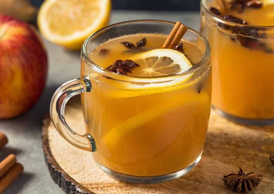 Warm Spiced Apple Cider (Non-Alcoholic)