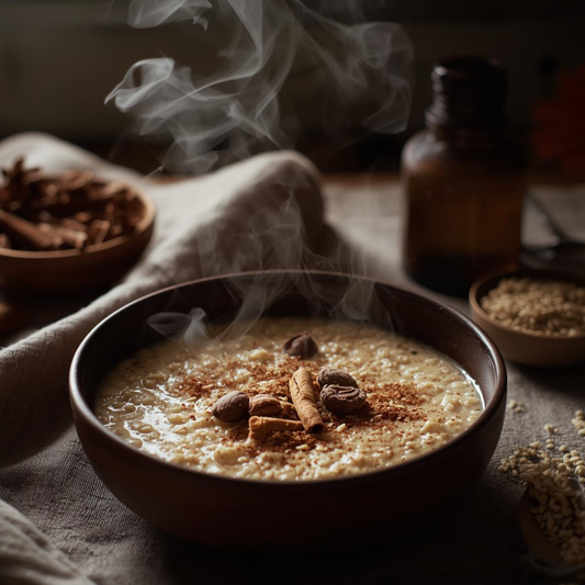Warming Cinnamon & Cardamom Quinoa Porridge