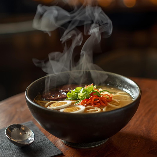 Warming Miso & Ginger Noodle Broth