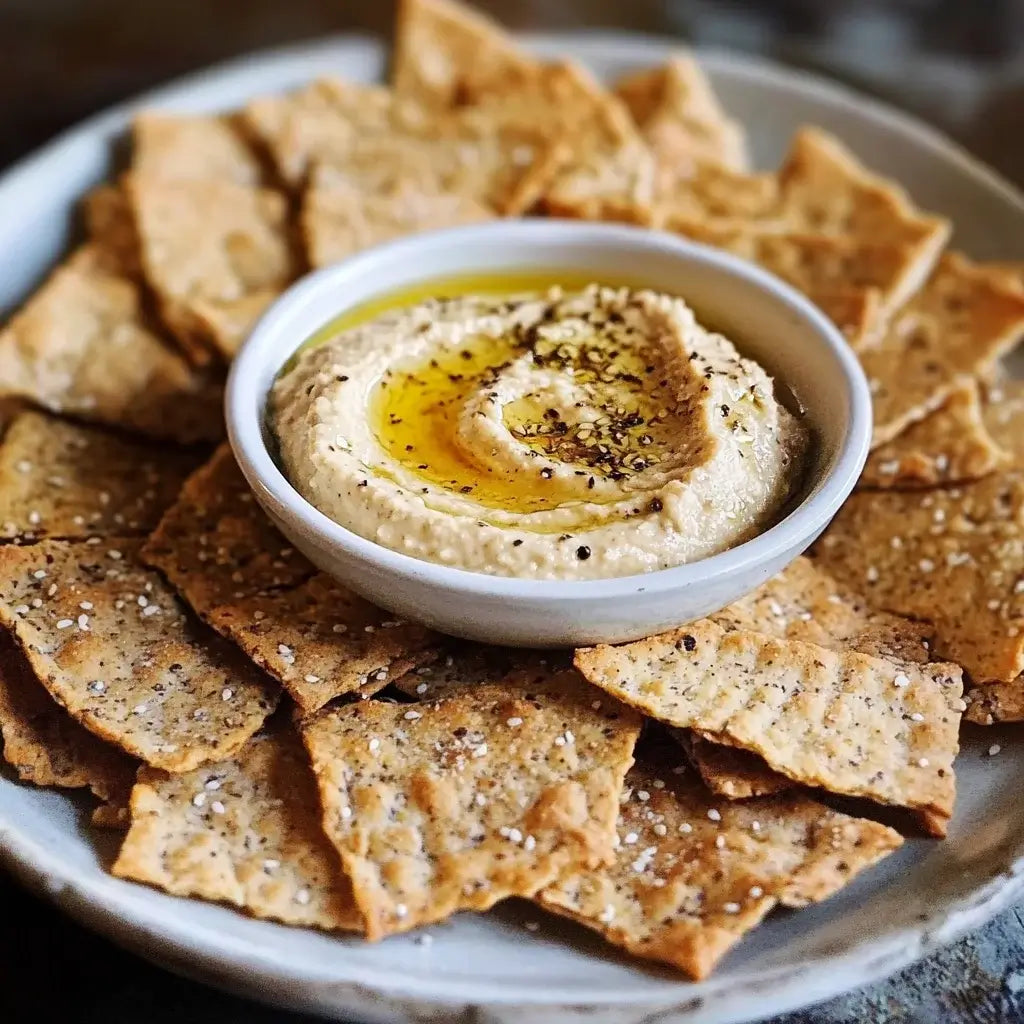 Instant Hummus from Tinned Chickpeas