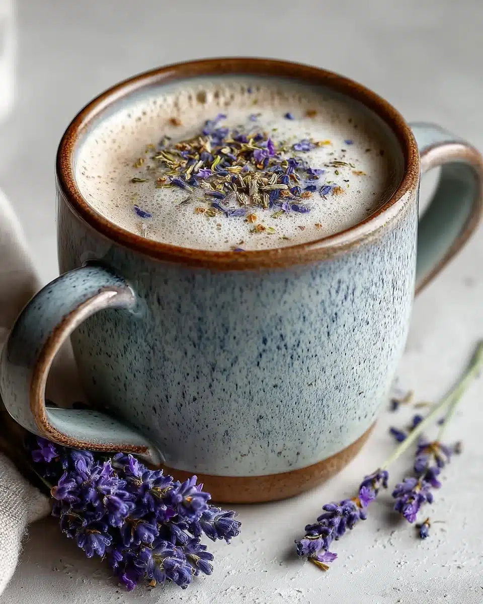 Soothing Chamomile & Lavender Latte