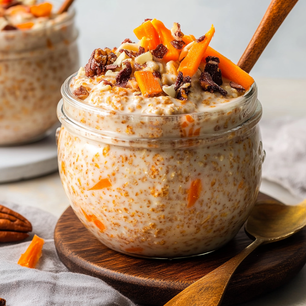 Carrot Cake Overnight Oats