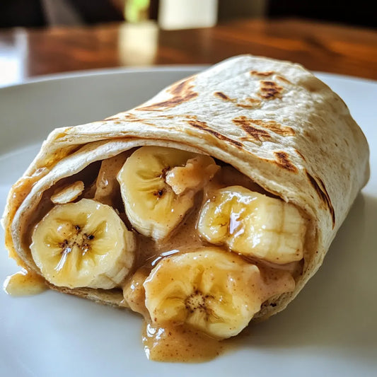 Peanut Butter & Banana "Warm" Wrap