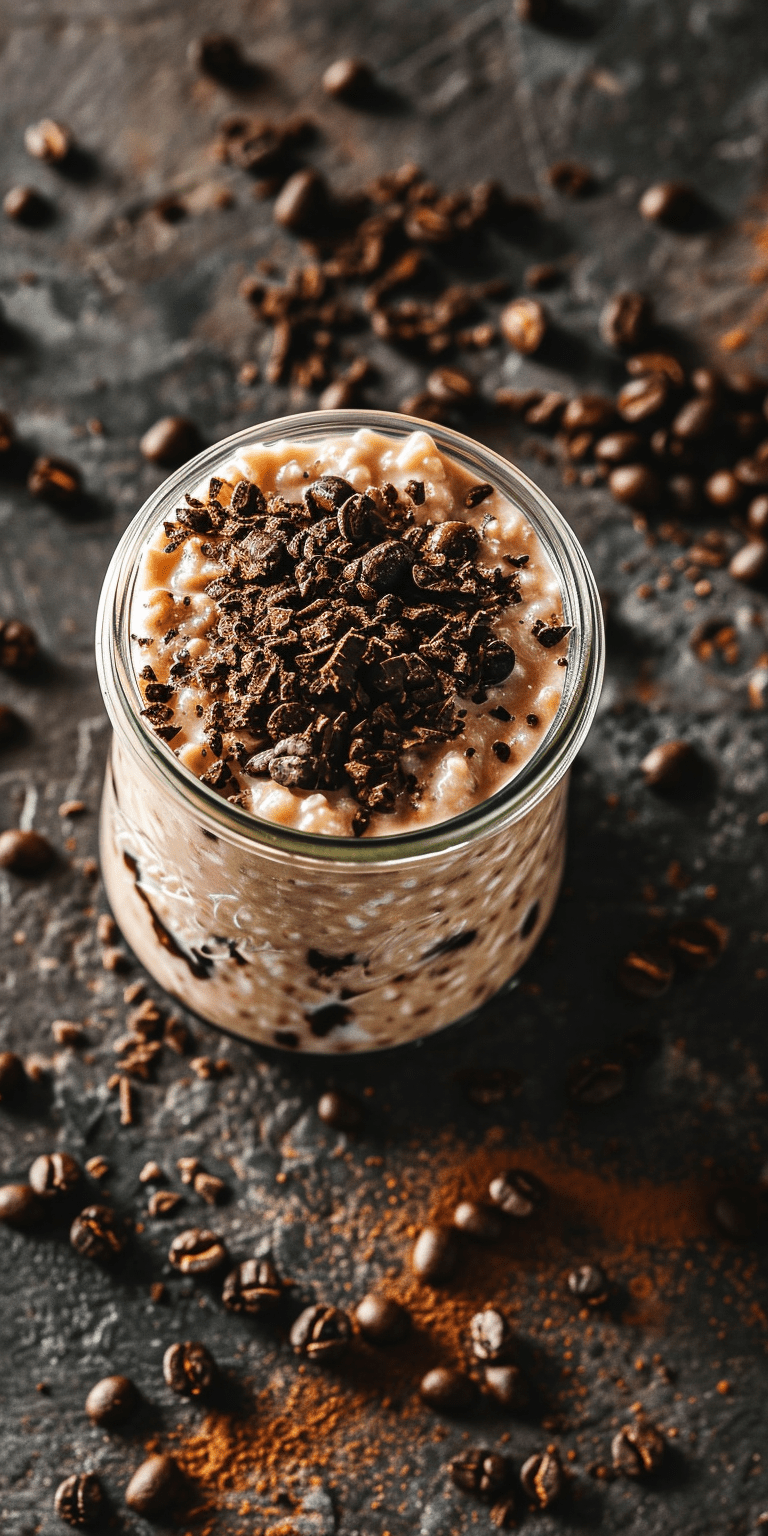 Espresso & Dark Chocolate Overnight Oats